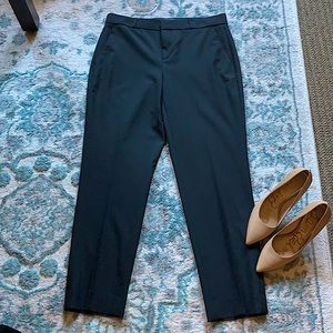 Banana Republic Black Ankle-length suit pants 6
